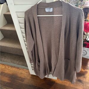 Old Navy Women's Taupe Cardigan